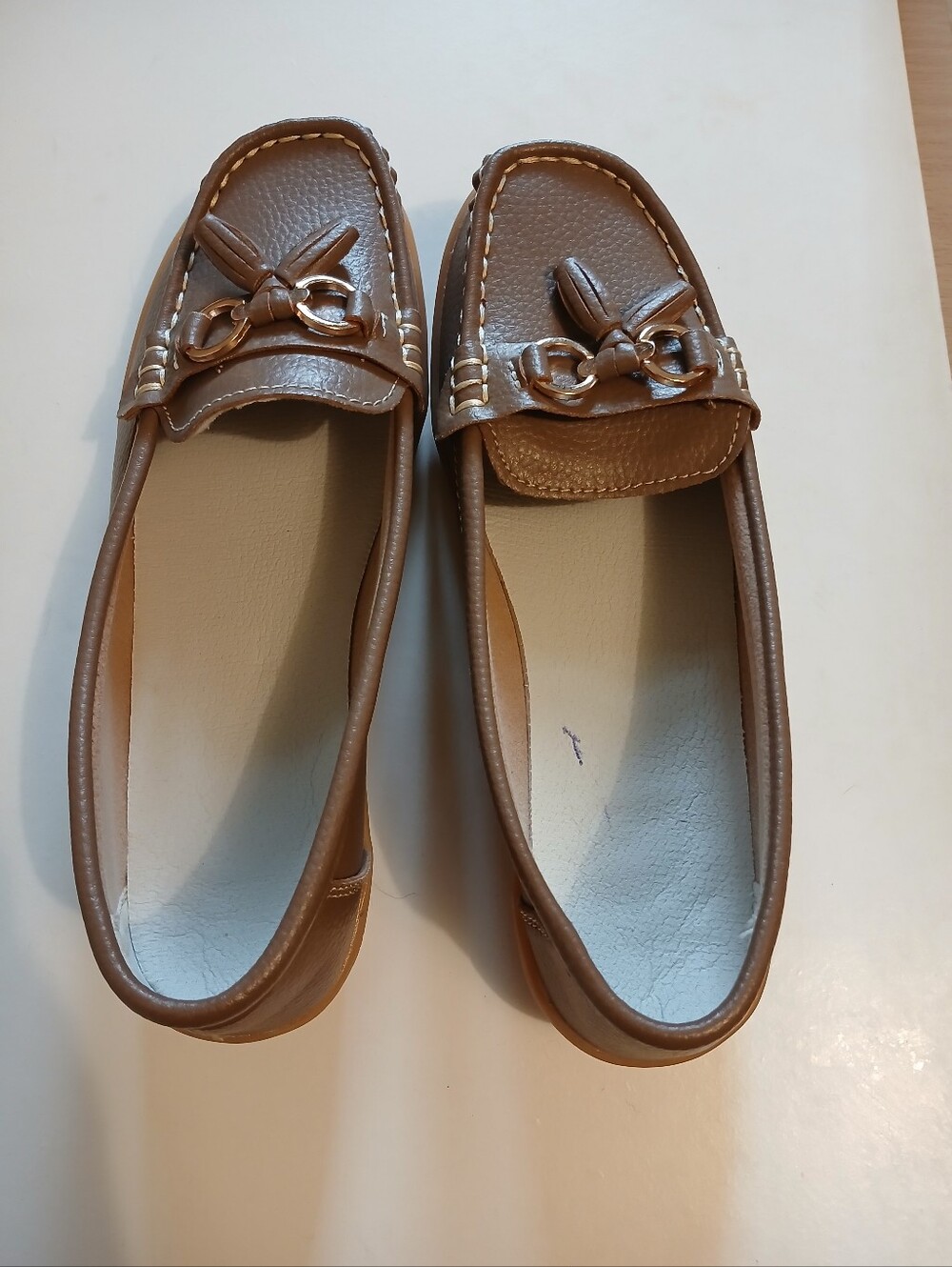 Classic Brown Women's Slip-On Loafers